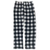 Black and white Buffalo Plaid PJ Pants