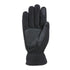 Kombi WindGuardian Fleece Gloves Front in Black