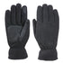 Kombi WindGuardian Fleece Gloves Front and Back in Black