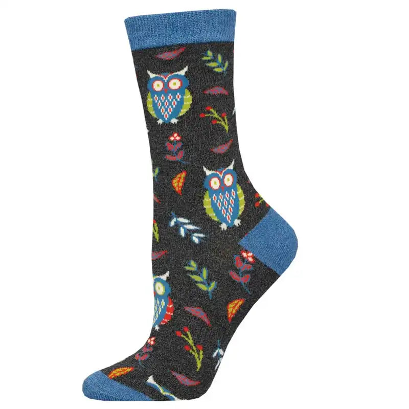 Socksmith Women's Bamboo Socks - Cute Hoot