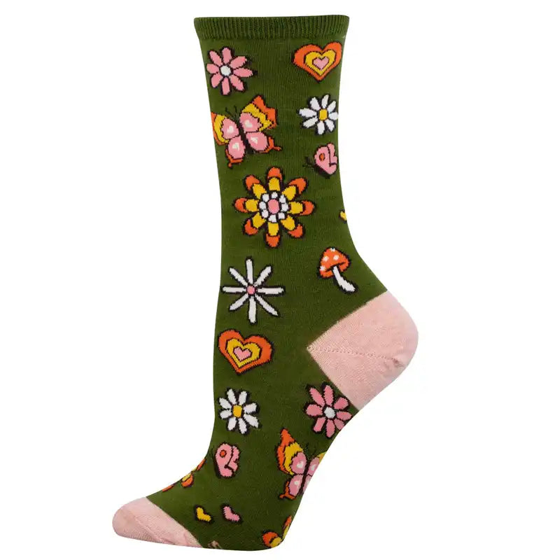 Socksmith 'Hazy Daisy' Women's printed socks