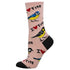 Socksmith 'I Heart Tits' Women's printed socks