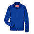 A royal blue zip-up jacket with a stand-up collar