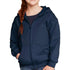 Youth Navy Zip up Hoody