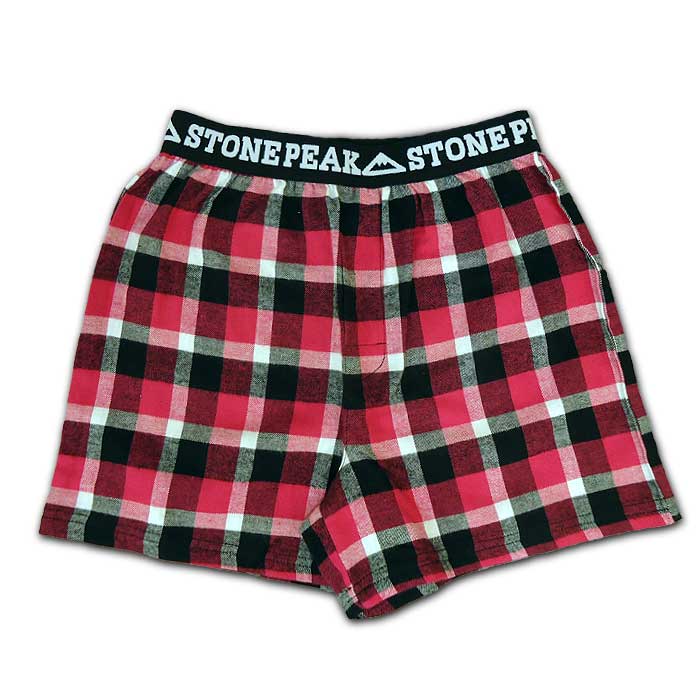 Kids Flannel Boxers by Stone Peak Large Pink Panther