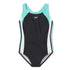 Anthracite Speedo Girls Infinity Splice One Piece Swimsuit