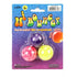 3 pack of swirl patterned super bounce balls