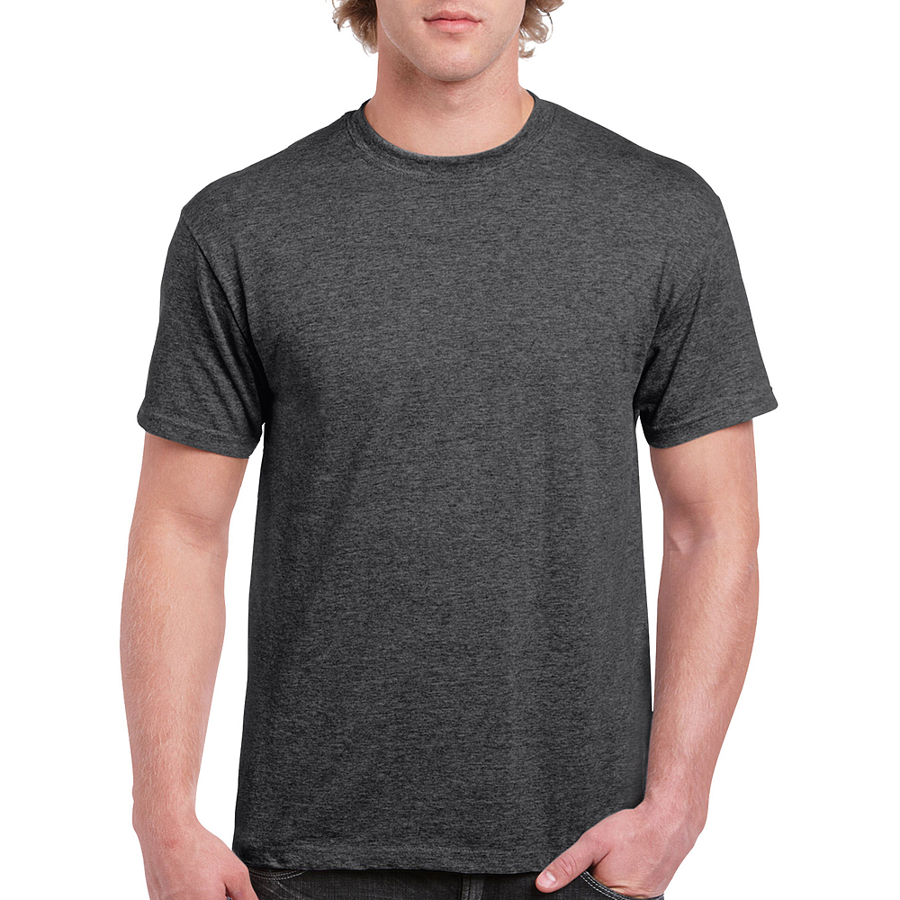 Grey Gildan Men's Short Sleeve Tee