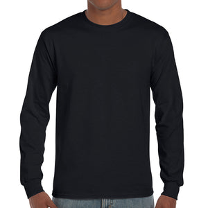 Gildan Black Long Sleeve Tee