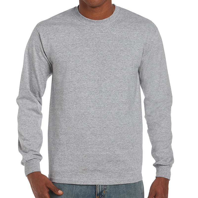 Men's Plain Grey Tee Shirt