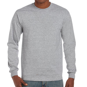Men's Plain Grey Tee Shirt