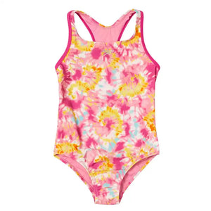 Speedo Girls Printed Racerback One Piece Swimsuit