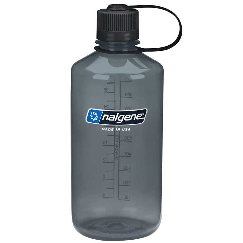 Grey Nalgene Water Bottle