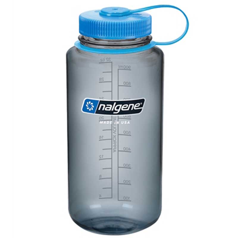 Nalgene 32oz Widemouth Water Bottle Grey
