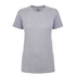 Grey Next Level apparel Women's Cotton Boyfriend Tee Shirt