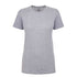 Grey Next Level apparel Women's Cotton Boyfriend Tee Shirt