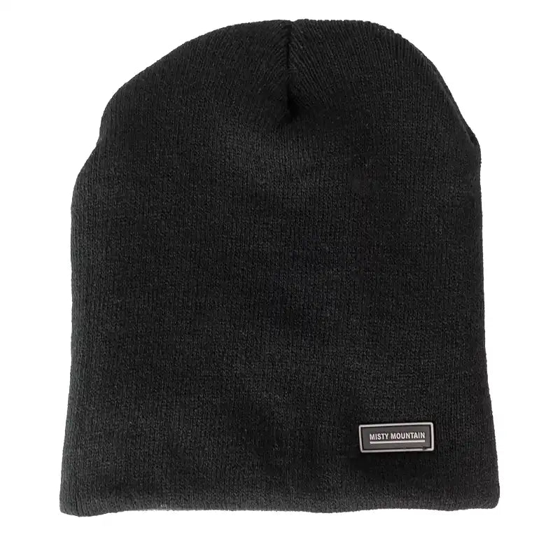 Black Knitted Winter Hat