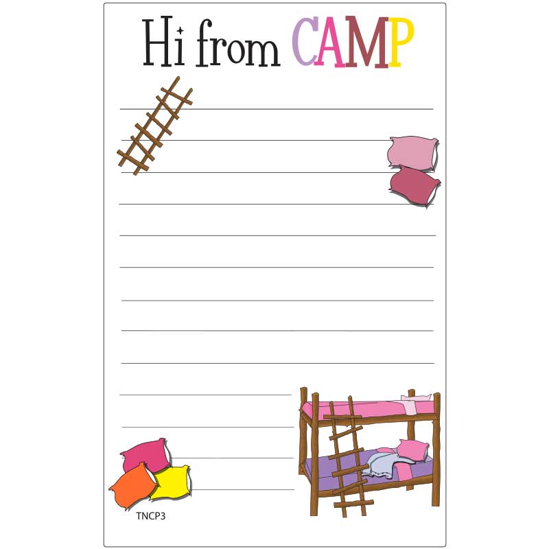 Camp Letter Paper 