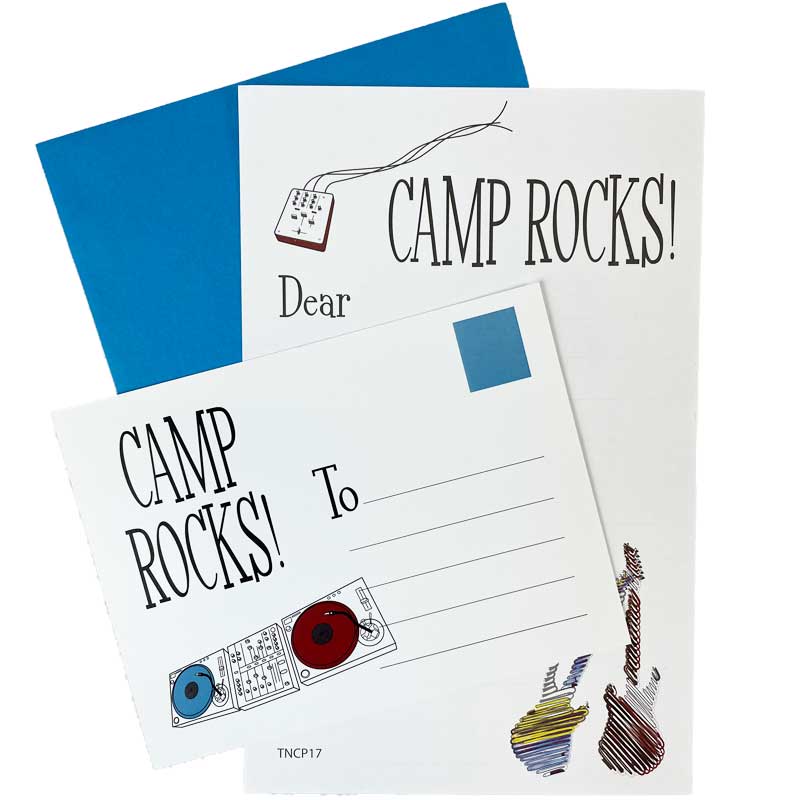 Summer Camp Stationery kit: Camp Rocks