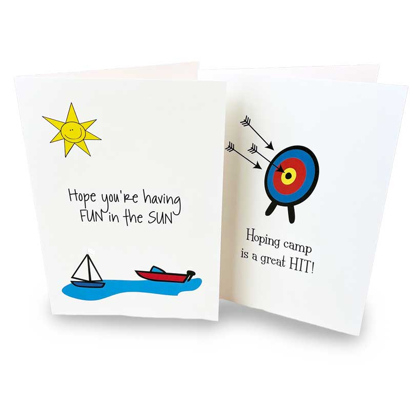 From Home to Camp - Parents Cards