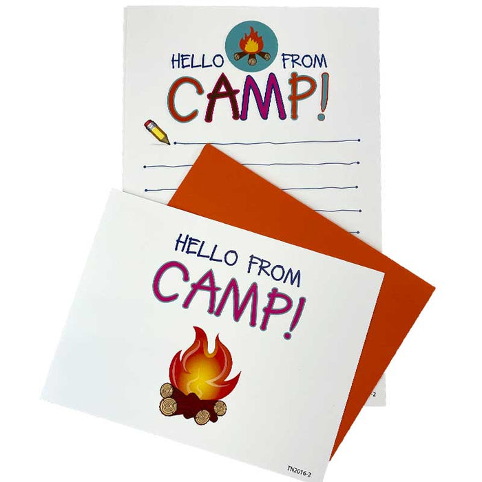 Camp Stationery - Hello From Camp!