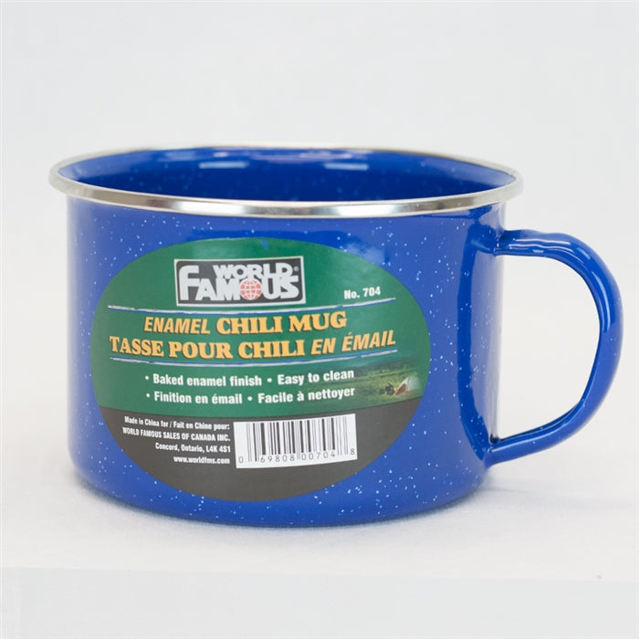 Chilli Mug Enamel-Coated Camping Chilly mug – Camp Connection General Store