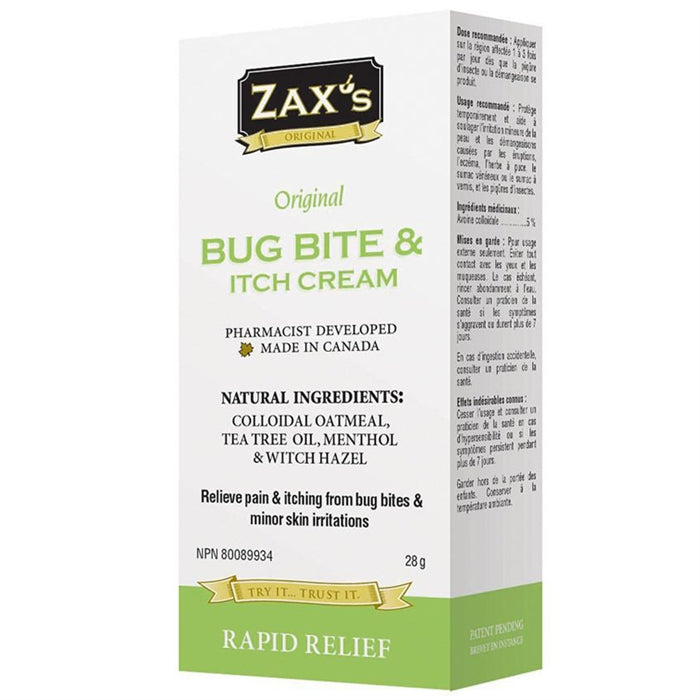 Zax's Bug Bite and Itch Cream