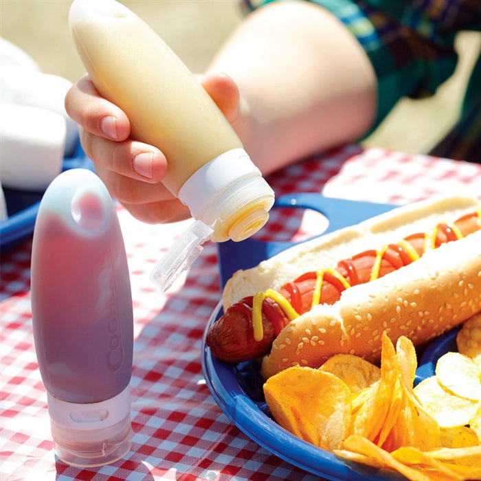 Campers Silicone Condiment Bottles