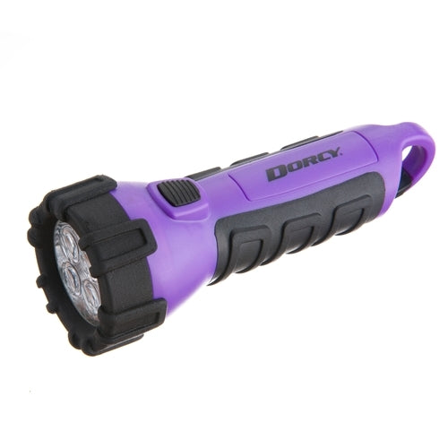 Purple Waterproof Campers Flashlight