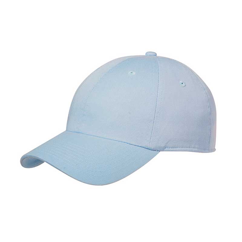 Baby Blue Plain Twill Baseball Cap