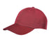 Burgundy  Plain Twill Baseball Cap