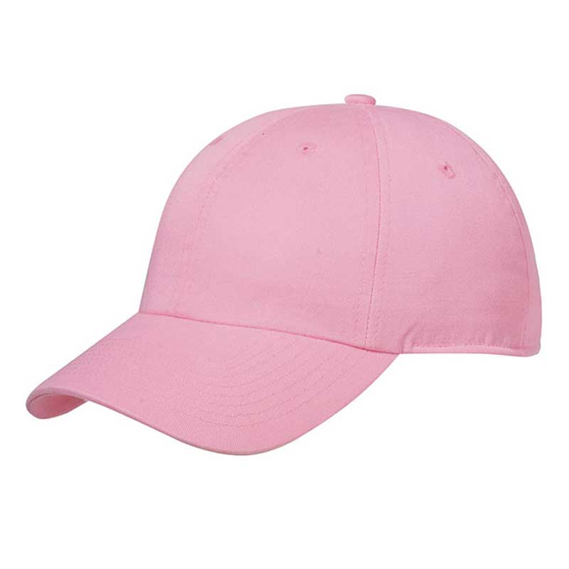 Pink Kids Twill Baseball Cap
