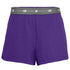 Purple Cotton Gym shorts