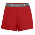 Red Ladies Gym Shorts