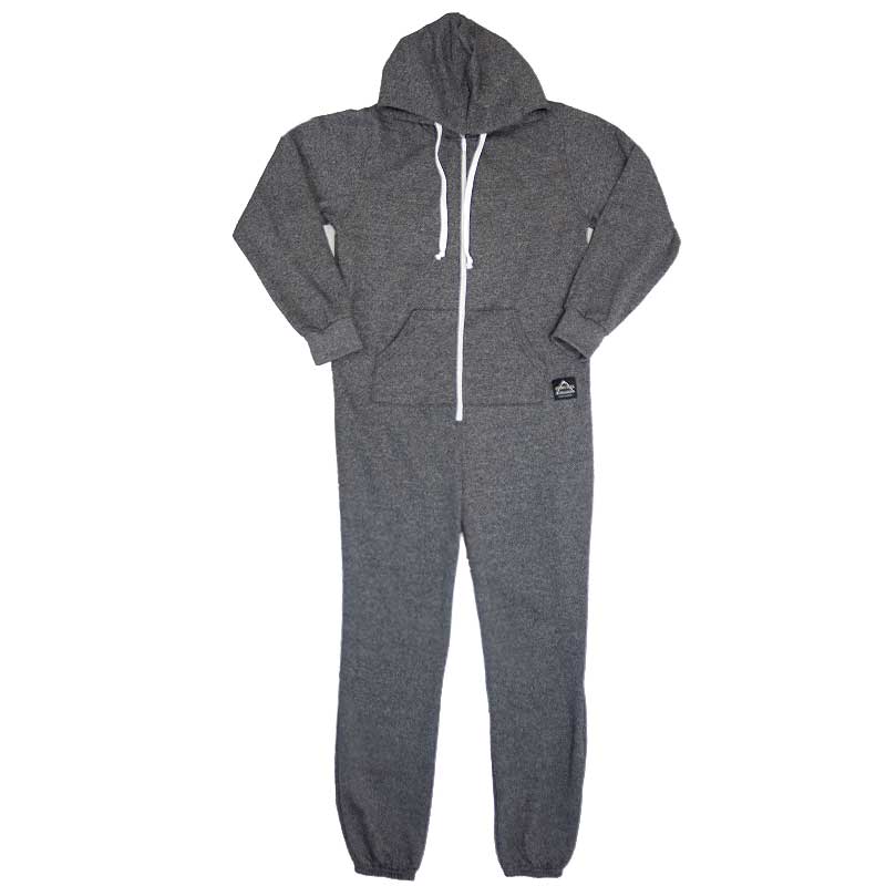 Adult Stone Peak Pepper Grey Onesie