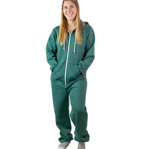 Adult Stone Peak Ladies Green Onesie