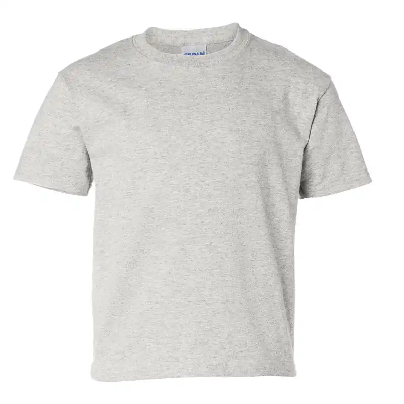 Youth Ash Grey Short Sleeve Tee Shirt