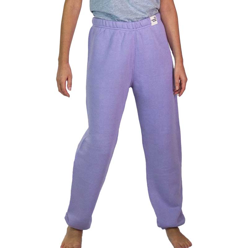 Jogger Pants Fruit Of The Loom Purple Sweatpants Adult Bamboo