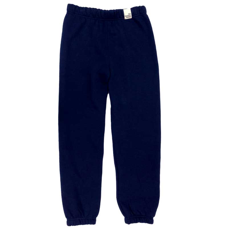 Navy Bamboo Panda Sweat Pants