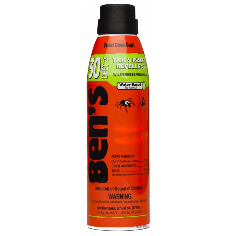 Ben's Tick and Insect Repellent - 177ml eco spray