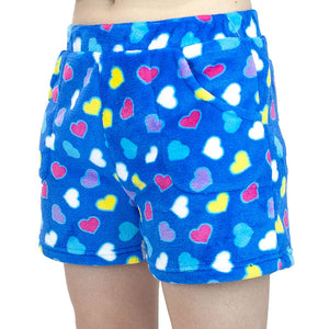 Ladies Dandelion Plush Shorts