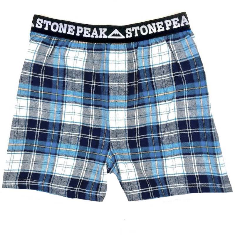 Youth Stone Peak Flannel Boxers