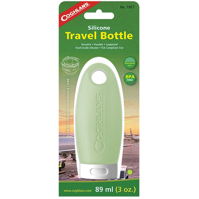 Green Blue soft travel bottle