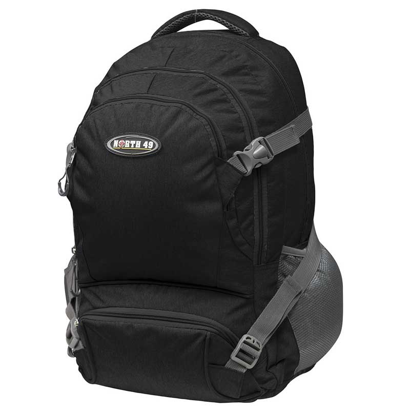 North 49 Coyote Black Backpack