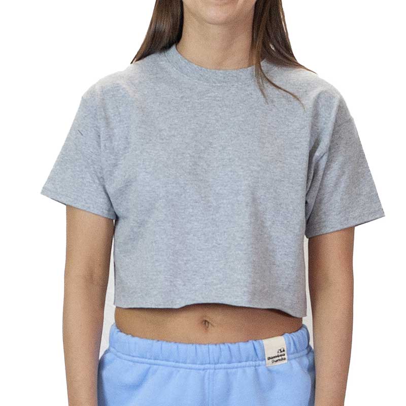 Champion Girl's Cropped Cotton Tee