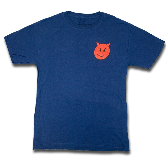 Men's Emoji Devil Printed Tee Shirt