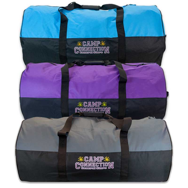 Bright Coloured Camp Duffel Bags