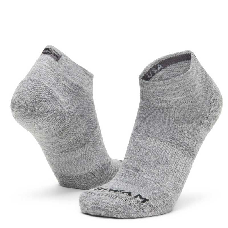 Wigwam Axiom 1/4 Merino Sock Grey