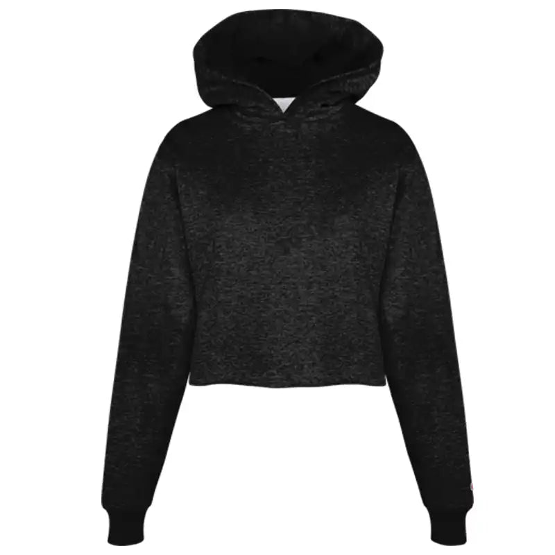 Black Ladies Crop hoodie