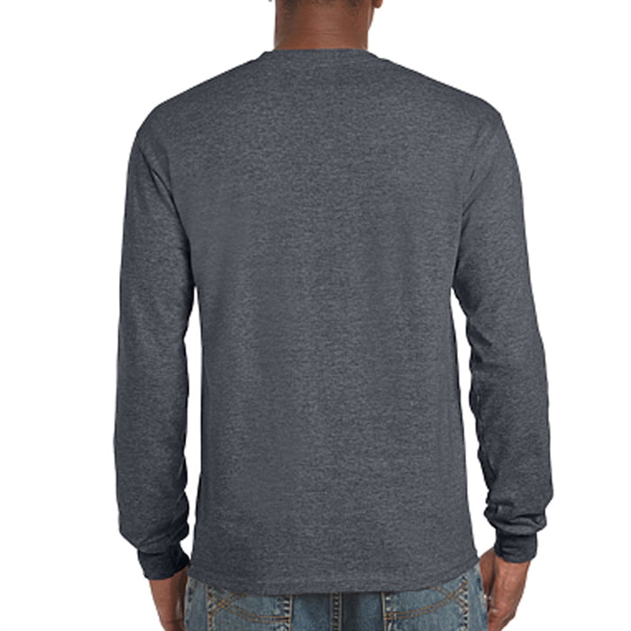 Grey Men's Long Sleeve Tee